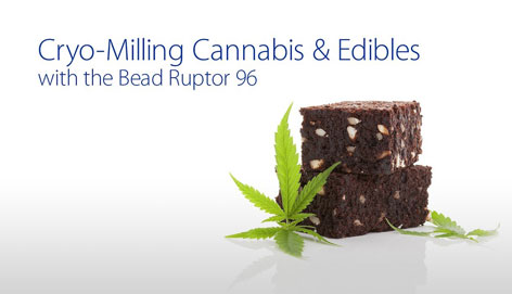 Cryo-Milling Cannabis and Edibles with The Bead Ruptor 96